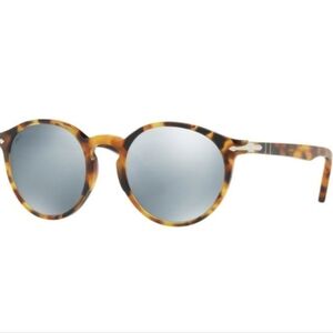 Persol 3171-S Tortoise Frame Mirror Lens Sunglasses